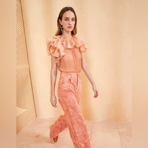 NWT Ulla Johnson Jeanne Top// Rose Quartz// Sz 4